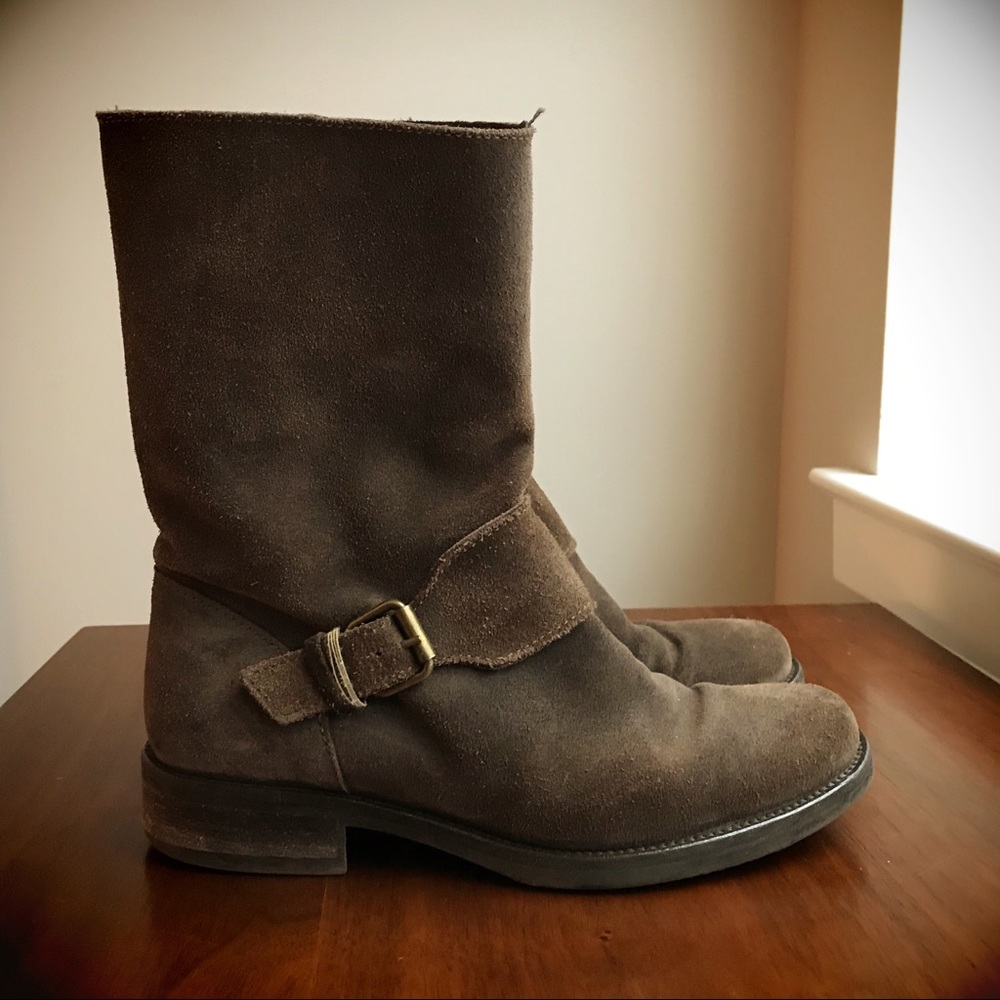J. Crew Brown Suede Boots size 7